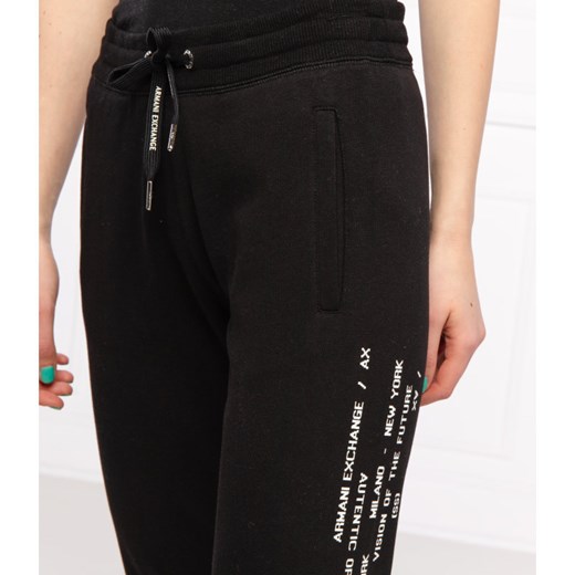 Armani Exchange Spodnie dresowe | Regular Fit Armani Exchange XS promocyjna cena Gomez Fashion Store