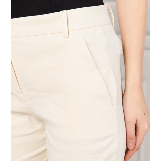 Pinko Lniane spodnie BELLO | Regular Fit Pinko 38 okazja Gomez Fashion Store