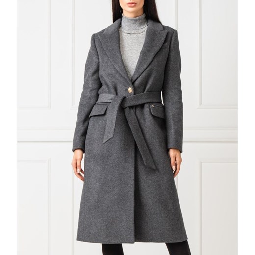 Liu Jo Wełniany płaszcz | z dodatkiem kaszmiru Liu Jo 36 wyprzedaż Gomez Fashion Store