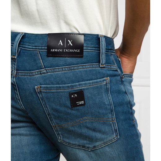 Armani Exchange Jeansy j33 | Slim Fit Armani Exchange 33 okazja Gomez Fashion Store