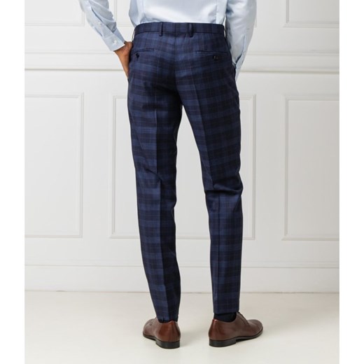 Boss Wełniane spodnie Genius5 | Slim Fit 56 wyprzedaż Gomez Fashion Store