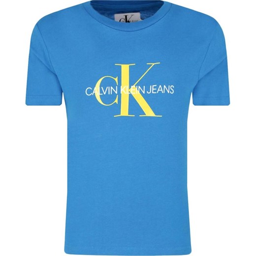 CALVIN KLEIN JEANS T-shirt MONOGRAM LOGO | Regular Fit 116 okazja Gomez Fashion Store