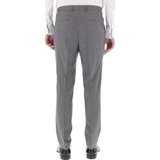 Boss Wełniane spodnie Pirko | Slim Fit | z dodatkiem kaszmiru 50 Gomez Fashion Store okazja