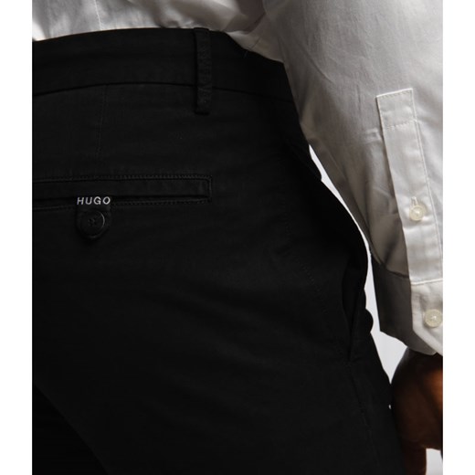 HUGO Spodnie chino David204D | Slim Fit 30/32 Gomez Fashion Store