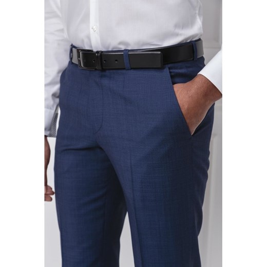 HUGO Wełniane spodnie Simmons182 | Regular Fit 54 promocyjna cena Gomez Fashion Store