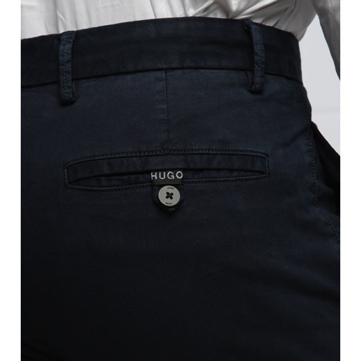HUGO Spodnie chino David204D | Slim Fit 34/32 Gomez Fashion Store