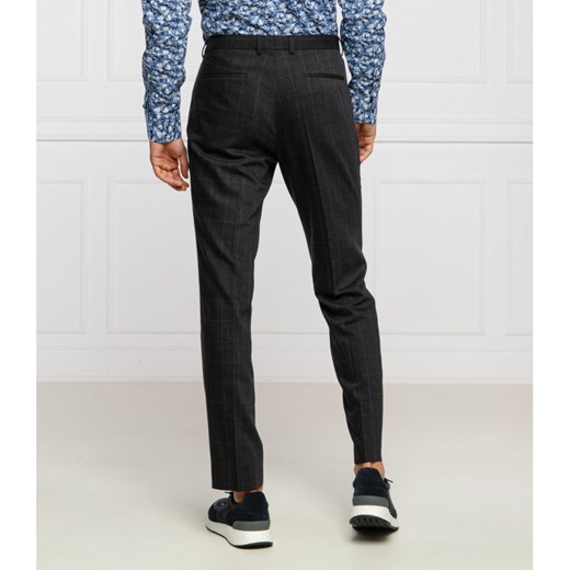 HUGO Wełniane spodnie Heiron204_WG | Extra slim fit 48 wyprzedaż Gomez Fashion Store