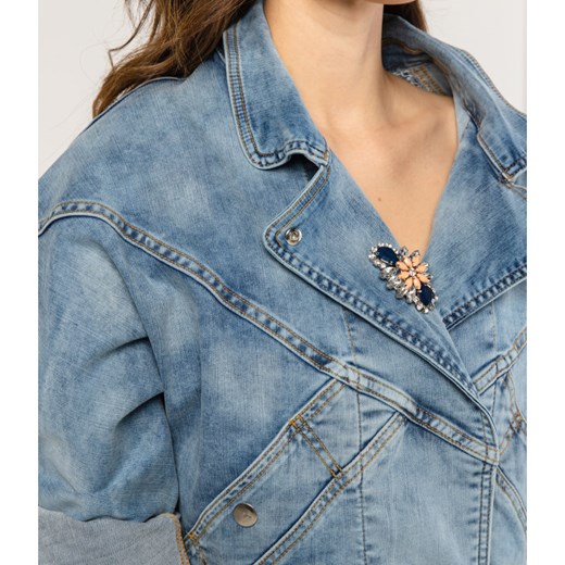 Liu Jo Kurtka jeansowa | Loose fit Liu Jo M wyprzedaż Gomez Fashion Store