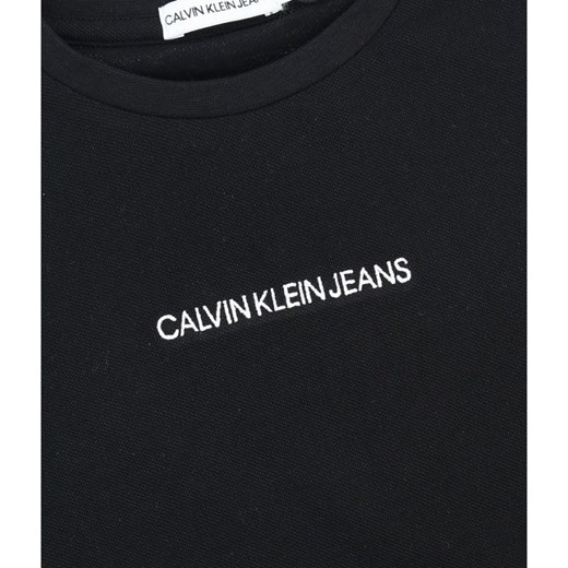 CALVIN KLEIN JEANS T-shirt | Regular Fit | pique 128 wyprzedaż Gomez Fashion Store