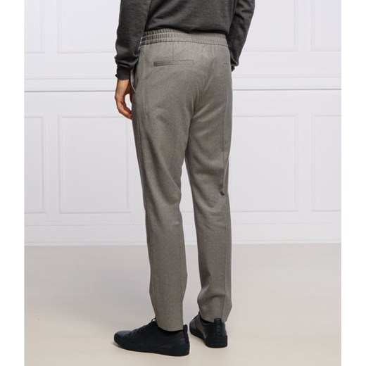 HUGO Wełniane spodnie Howard204 | Extra slim fit 46 Gomez Fashion Store okazyjna cena