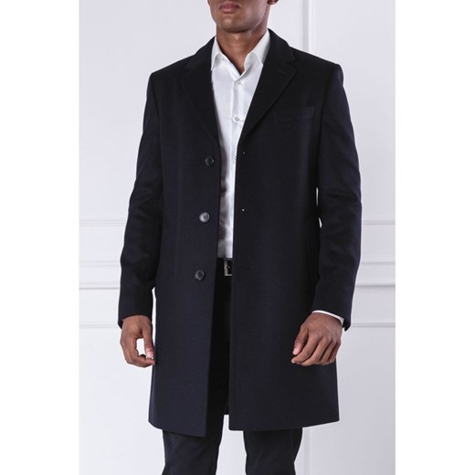 Boss Wełniany płaszcz Nye2 | z dodatkiem kaszmiru 54 promocja Gomez Fashion Store