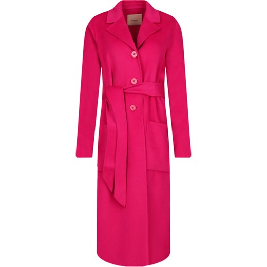 Twin-Set Płaszcz | z dodatkiem wełny 38 Gomez Fashion Store promocyjna cena