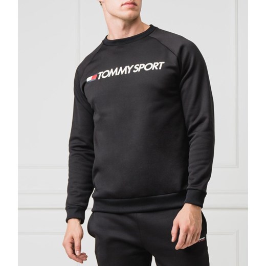 Tommy Sport Bluza fleece logo | Regular Fit Tommy Sport L promocja Gomez Fashion Store