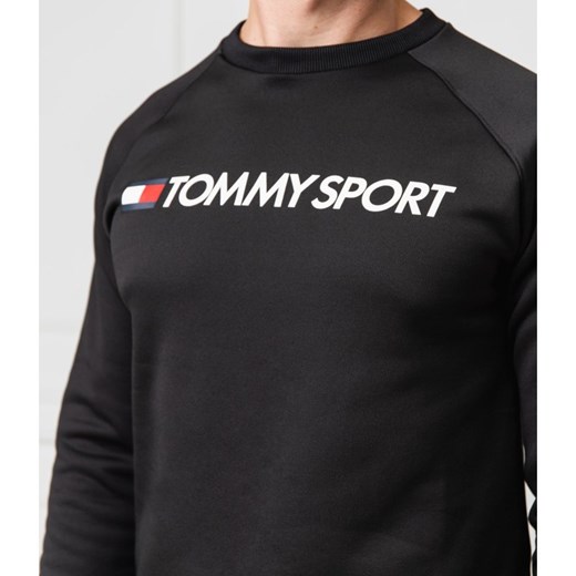 Bluza męska Tommy Sport młodzieżowa z napisami jesienna 