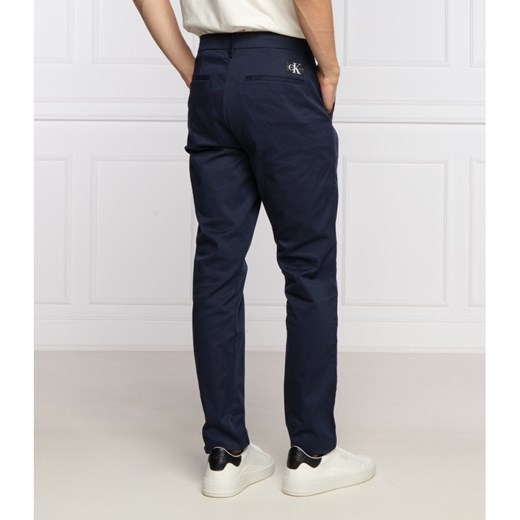 CALVIN KLEIN JEANS Spodnie chino CKJ026 | Slim Fit 36/32 wyprzedaż Gomez Fashion Store