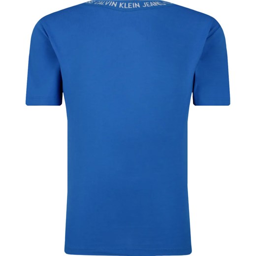 CALVIN KLEIN JEANS T-shirt INTARSIA | Regular Fit 152 Gomez Fashion Store wyprzedaż