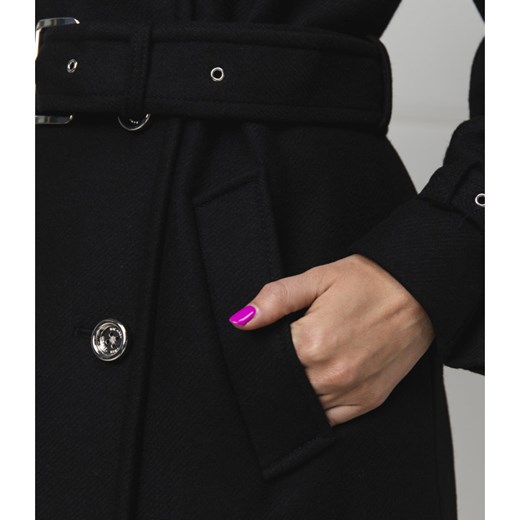 Michael Kors Wełniany płaszcz Michael Kors L okazyjna cena Gomez Fashion Store
