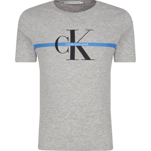 CALVIN KLEIN JEANS T-shirt MONOGRAM | Regular Fit 116 wyprzedaż Gomez Fashion Store