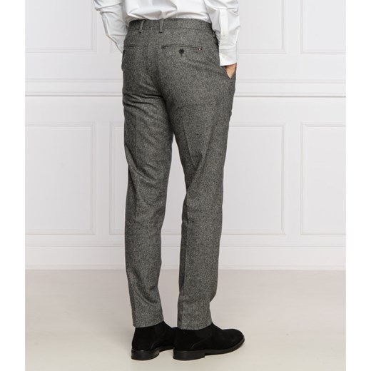 Tommy Tailored Wełniane spodnie | Slim Fit | z dodatkiem jedwabiu Tommy Tailored 48 wyprzedaż Gomez Fashion Store