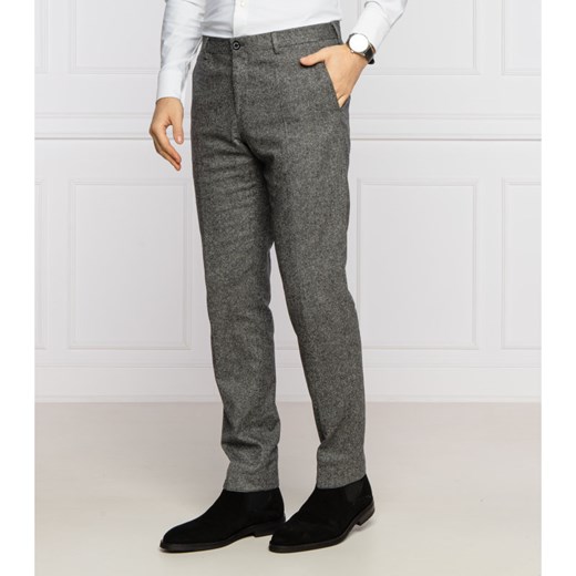 Tommy Tailored Wełniane spodnie | Slim Fit | z dodatkiem jedwabiu Tommy Tailored 54 promocja Gomez Fashion Store