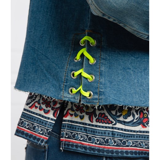 Liu Jo Kurtka jeansowa Giubbino | Slim Fit Liu Jo XL wyprzedaż Gomez Fashion Store