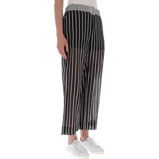 Twin-Set Spodnie | Regular Fit | z dodatkiem jedwabiu 38 wyprzedaż Gomez Fashion Store