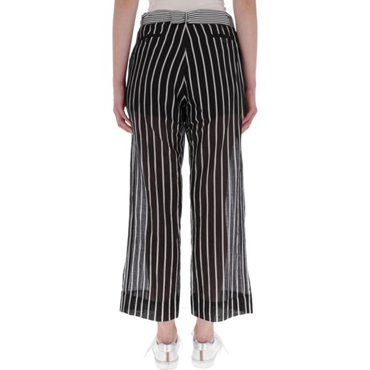 Twin-Set Spodnie | Regular Fit | z dodatkiem jedwabiu 38 wyprzedaż Gomez Fashion Store