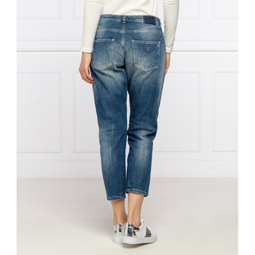 GUESS JEANS Jeansy VANILLE EYELET | Relaxed fit 27 okazja Gomez Fashion Store