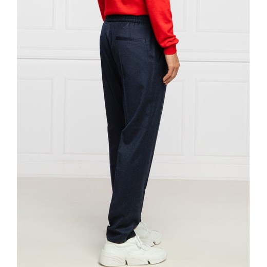 HUGO Wełniane spodnie Howard204 | Extra slim fit 48 Gomez Fashion Store wyprzedaż