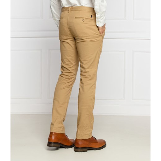 POLO RALPH LAUREN Spodnie chino | Slim Fit | stretch Polo Ralph Lauren 32/32 okazja Gomez Fashion Store