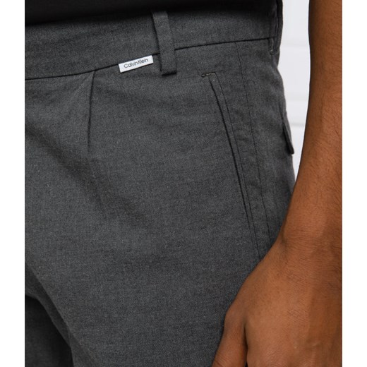 Calvin Klein Spodnie HEATHER | Tapered Calvin Klein 50 okazja Gomez Fashion Store