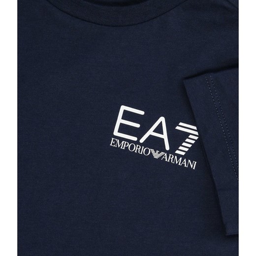 EA7 T-shirt | Regular Fit 120 wyprzedaż Gomez Fashion Store