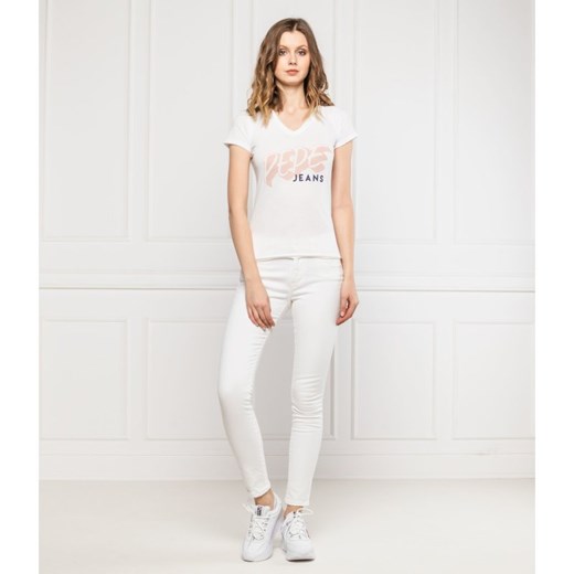Pepe Jeans London T-shirt ADELE | Slim Fit XL Gomez Fashion Store okazyjna cena