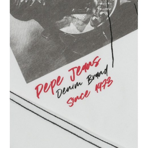 Pepe Jeans London T-shirt TROY | Regular Fit 116 Gomez Fashion Store promocja