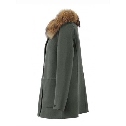 Dwustronny płaszcz z futrem szopa Oakwood Oakwood 36 promocja Eye For Fashion