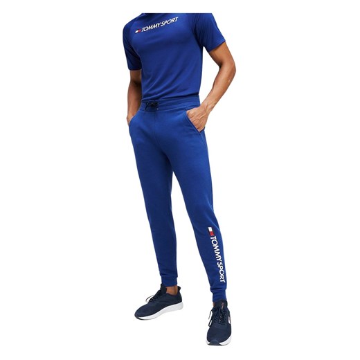 Spodnie męskie niebieskie Tommy Hilfiger sportowe 