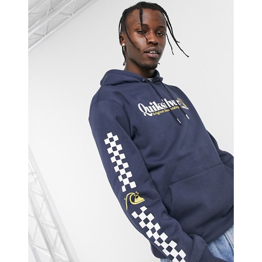 Quiksilver – Check Yo Self – Granatowa bluza-Granatowy Quiksilver L Asos Poland