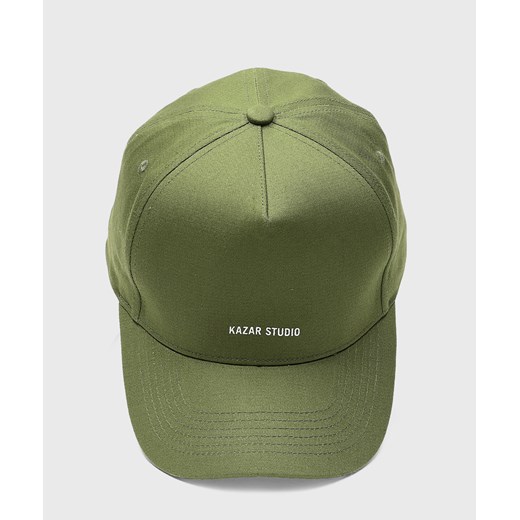 Zielona czapka z daszkiem Kazar Studio  Kazar Studio okazyjna cena