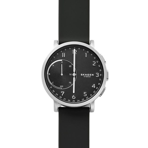 Zegarek czarny Skagen analogowy 