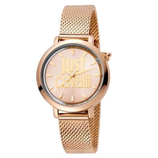 Zegarek Just Cavalli złoty analogowy 
