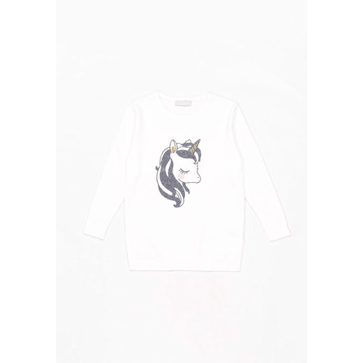 Biały Sweter Eshiress 110 Born2be Odzież