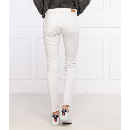 Białe jeansy damskie Polo Ralph Lauren casual 
