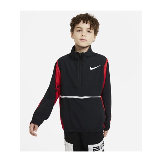 Kurtka do koszykówki dla dużych dzieci (chłopców) Nike Crossover - Czerń Nike XL Nike poland