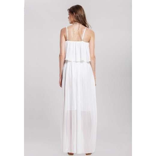 Biała Sukienka Baulk Renee S/M Renee odzież