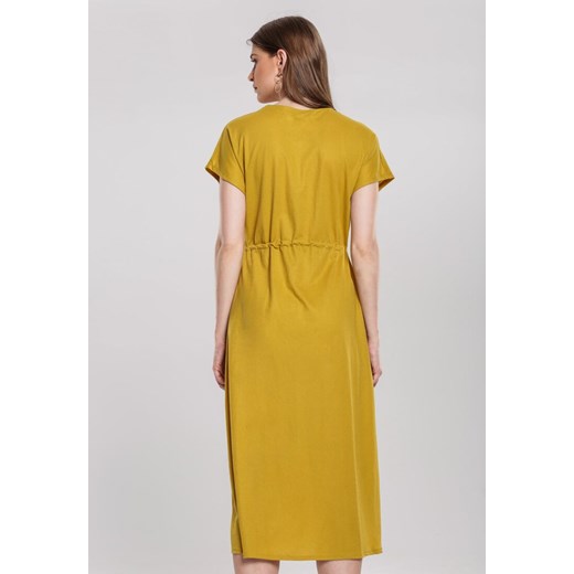 Żółta Sukienka Obstructor Renee S Renee odzież
