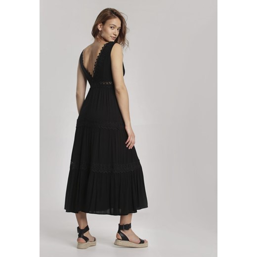 Czarna Sukienka Lorevia ze sklepu Renee odzież w kategorii Sukienki - zdjęcie 102549223