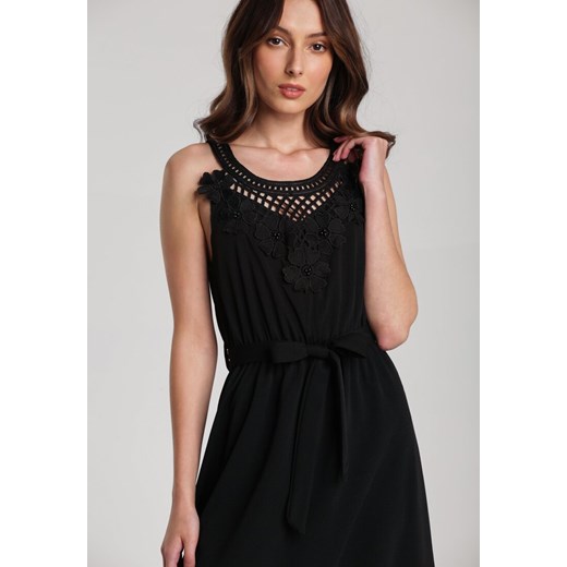 Czarna Sukienka Parphaeia Renee XL/XXL Renee odzież