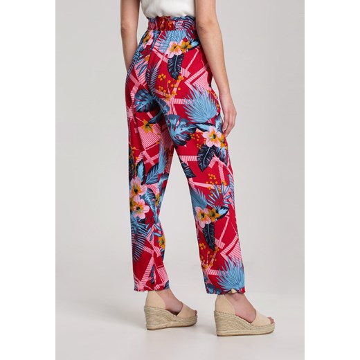 Czerwone Spodnie Petinassa Renee XL/XXL Renee odzież