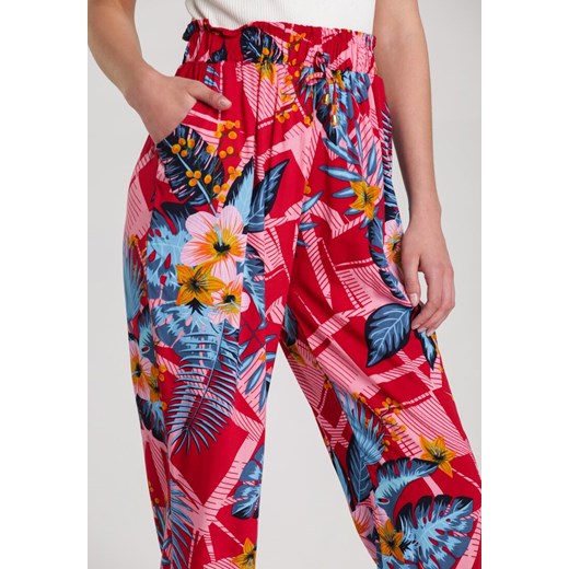 Czerwone Spodnie Petinassa Renee XL/XXL Renee odzież