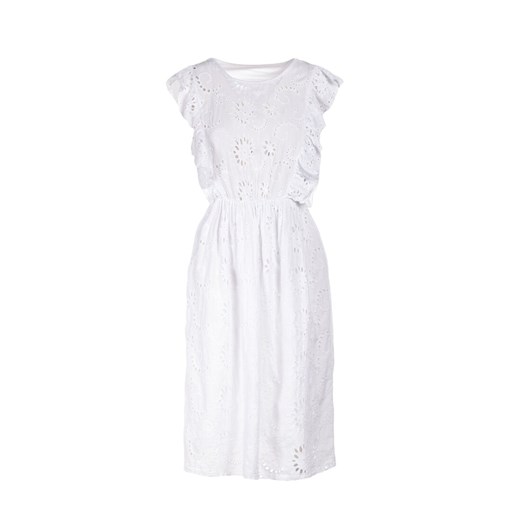 Biała Sukienka Elisabetta Renee S/M Renee odzież
